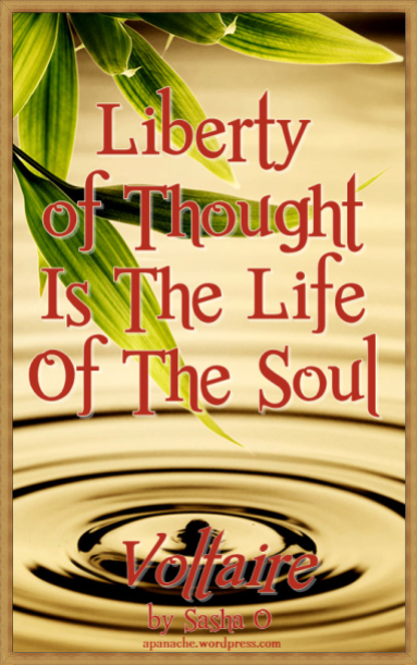 Liberty of Thought a Voltaire Quote
