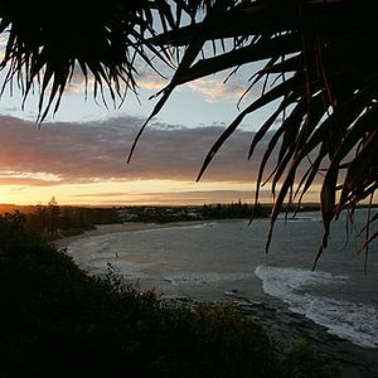 Sunset at the Sunshine Coast